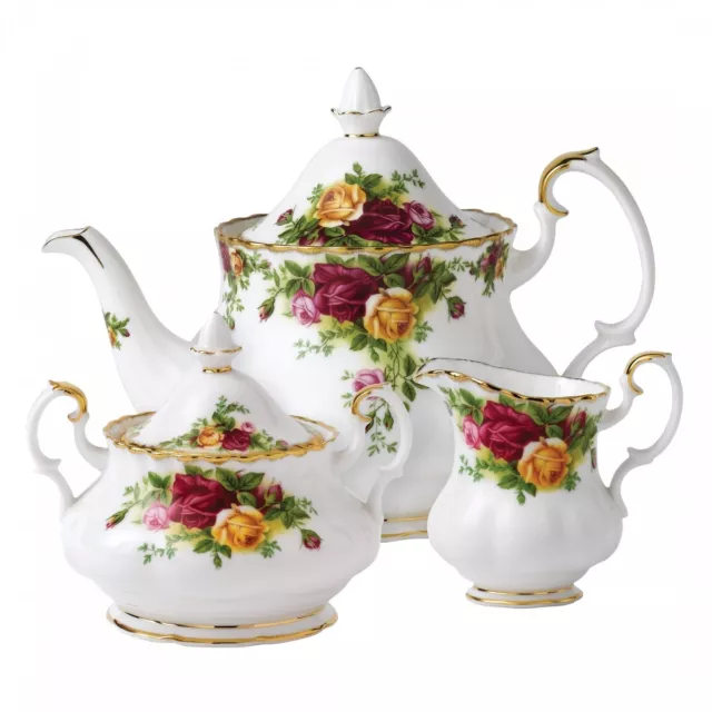 Royal Albert Old Country Roses 3Pc Tea Set