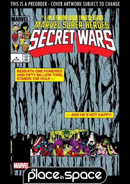 (Wk19) Marvel Superheroes Secret Wars #5A - Preorder May 8Th