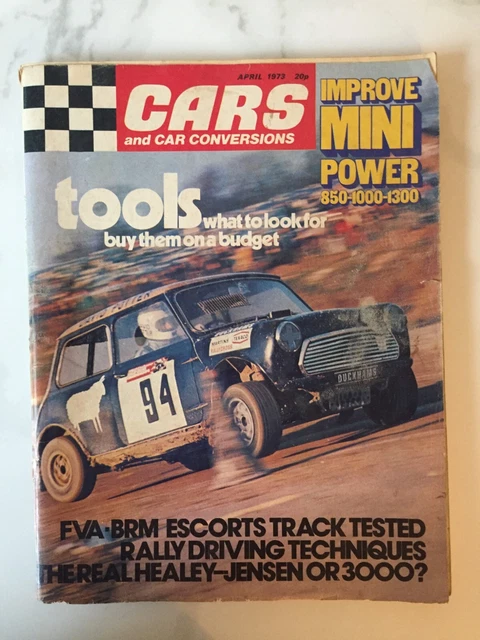 CARS AND CAR Conversions Magazine April 1973 £2.99 - PicClick UK