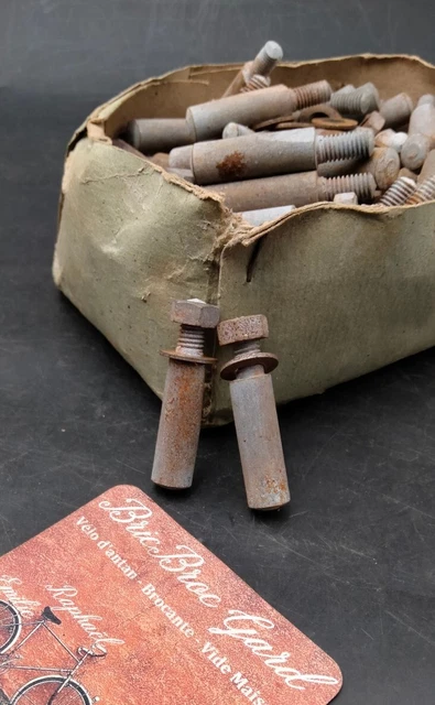Boîtier De Pédalier Vintage Pour Vélo Ancien (~1900) - ∅ 17-40, L136mm, Acier Peugeot