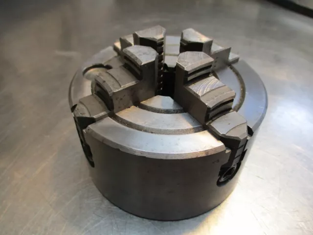 4-jaw independent lathe chuck 100mm/4" diameter