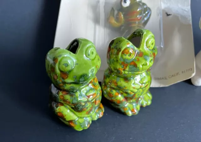 Vintage Macrame  Bead Supplies Crafting Owl Eyes Butterflies Frogs Bear Mice 14
