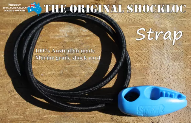 Shockloc Strap 5mm x 620mm - 8 pack  Bungee cord strap alternative to occy strap