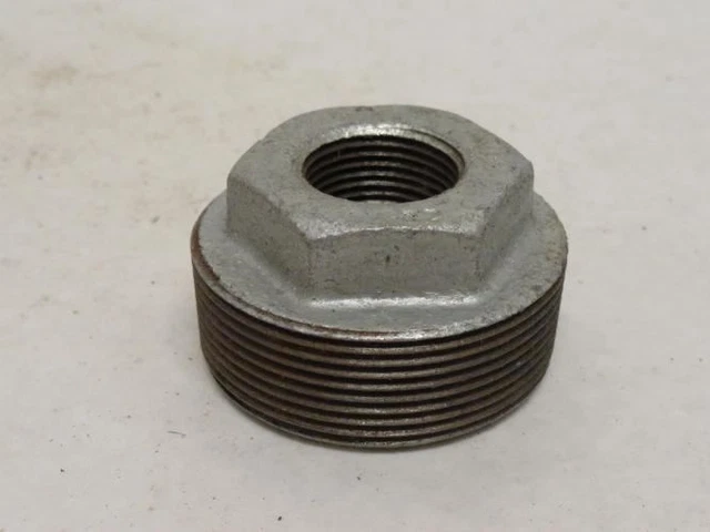 208596 Old-Stock; Industry-Std 5P894 Galv Malleable Iron Hex Bushing 2 x 3/4Npt