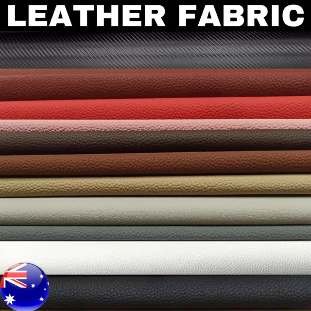 Faux Leather Fabric Auto Upholstery Marine PVC Vinyl Synthetic Furniture Crafts