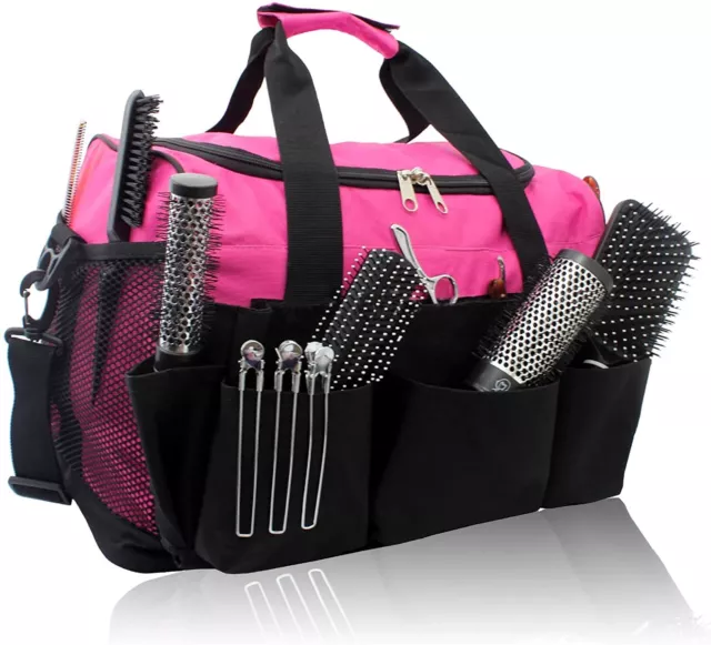 Large Mobile Hairdressing Barber Kit Bag Hairdresser Equipment Tool Carry Case