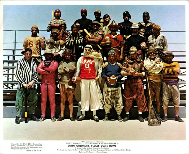 RICHARD CRENNA 1965 John Goldfarb, Please Come Home! Movie Still Photo