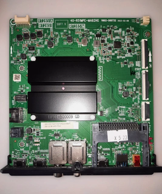 Carte Mère Pour TV TCL 55UD6200 – Pièce Détachée D'occasion, Fonctionnelle