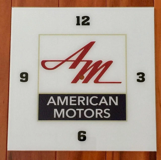 15& AMERICAN MOTORS Replacement Clock Face for Pam Clock FREE SHIP 69.