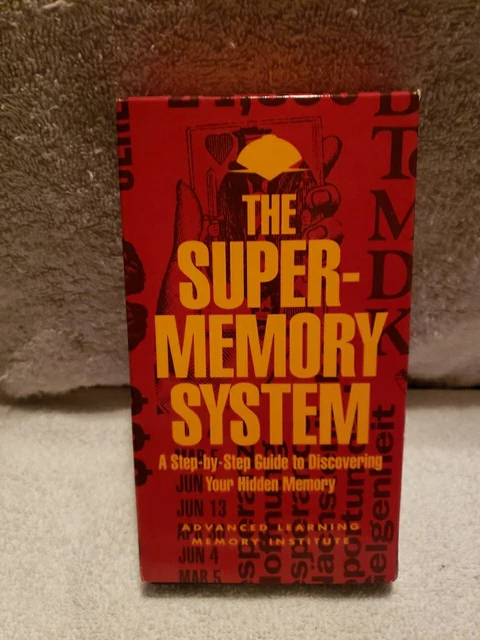 THE SUPER MEMORY System VHS Step By Step Guide To Discovering Your ...