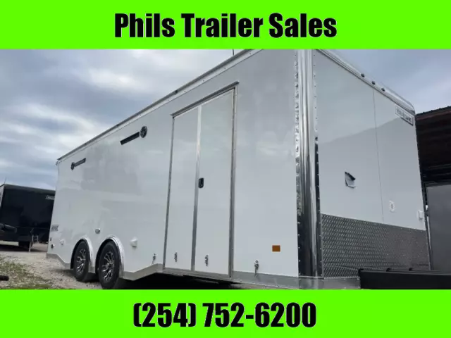 34' BATHROOM / SHOWER TRAILER AUTO MASTER Car / Racing Trailer enclosed  trailer  Enclosed Trailers, Cargo trailers, concession trailer, race  trailers Waco, Dallas and Austin Texas