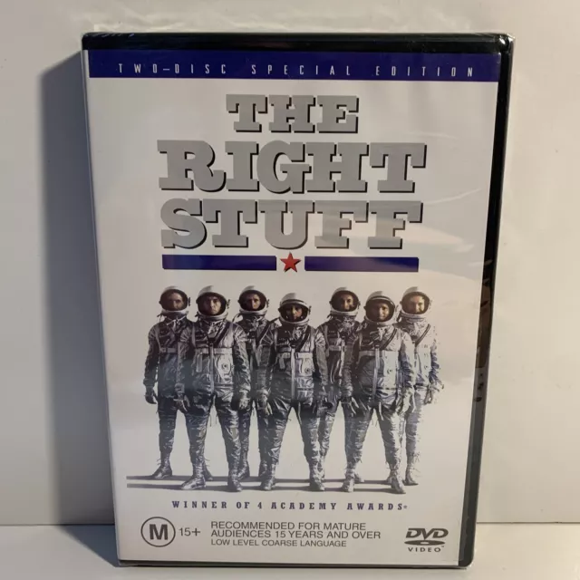 The Right Stuff Dvd Film Movie Region 4 New Sealed 2 Disc Special Edition