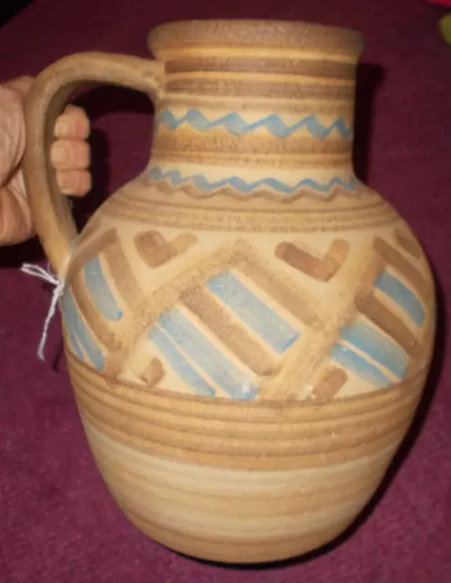 Large Bourne Denby Danesby Ware Pitcher Jug Approx 11 Inches Tall