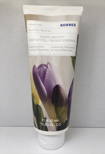 Korres Elasti-Smooth 13.53 oz MEGA SIZE Neroli Iris Body Butter, Sealed NEW Korres Elasti-Smooth 13.53 oz MEGA SIZE Neroli Iris Body Butter, Sealed NEW