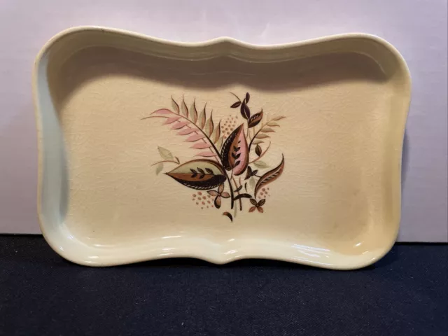 Mid 20th Century Harmony by Edwin Knowles Trinket Tray. Rare MCM Piece 1950’s