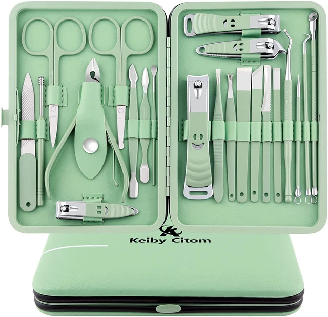 Tagliaunghie Set Professionale - Grooming Kit Strumenti per Manicure E Pedicure