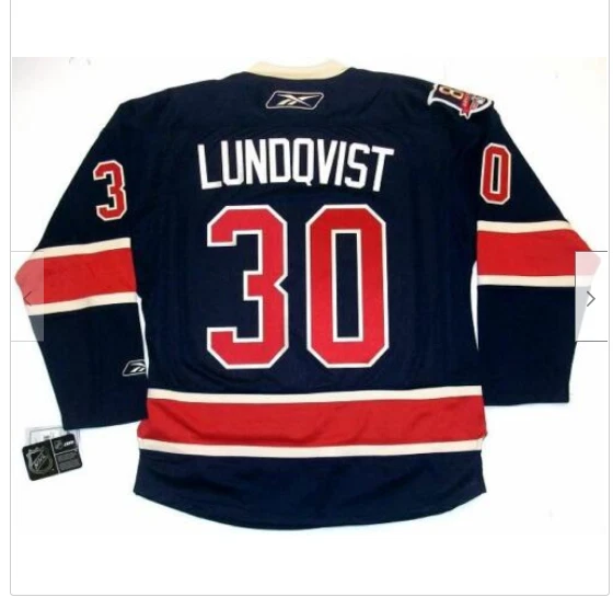 LUNDQVIST NEW YORK RANGERS AUTHENTIC MILITARY CAMO VETERANS DAY REEBOK  JERSEY