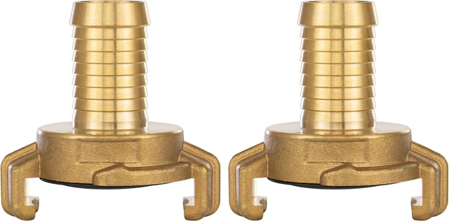Poppstar 2x Raccord Rapide 3/4 pouce Douille (raccord à griffes Geka)