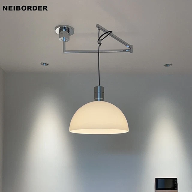 Adjustable Swing Arm Chandelier Dining Table Ceiling Light Modern Hanging Lamp