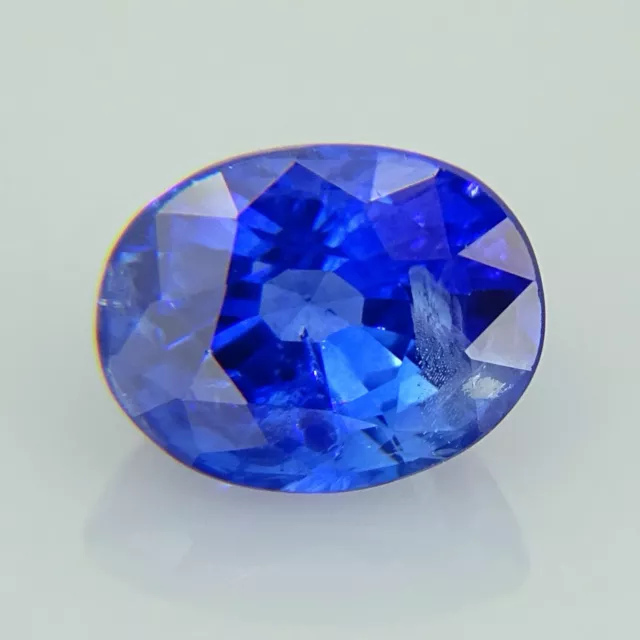 oval natural blue Ceylon sapphire 0.59ct natural loose gemstones