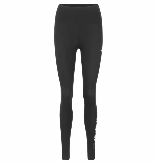 Puma Leggings Femmes Flower Logo-Print Étroit Pantalon Fitness de Sport 853059