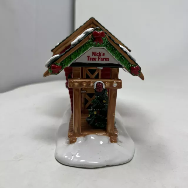 dept 56 snow village Nick’s Tree Farm