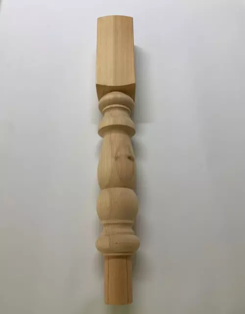 Pine Newel Post Turning