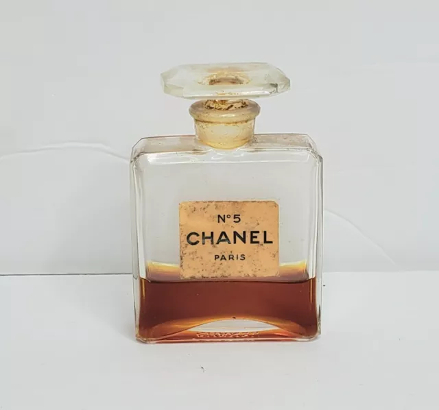 Vintage Chanel No 5 Paris Parfum Perfume Splash Bottle