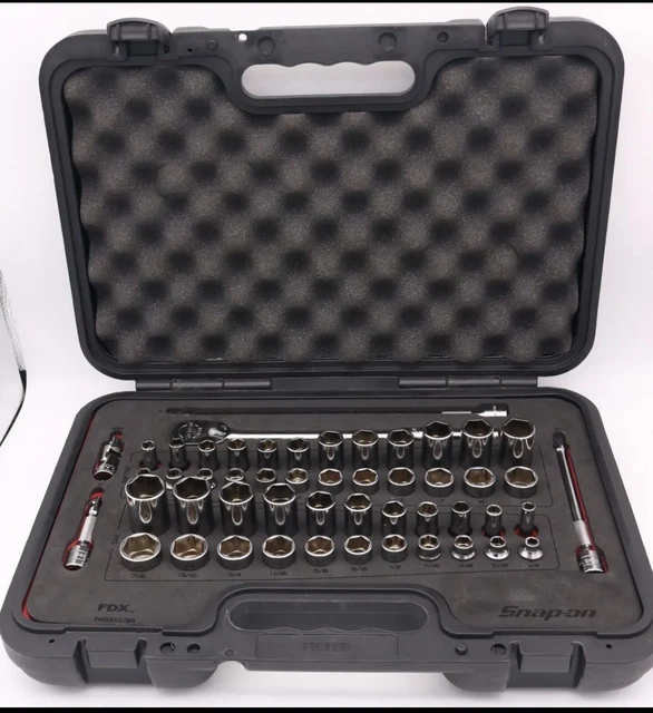 スナップオン FDX 3/8スタンダード 6ポイント セット 8-19mm 悲しく