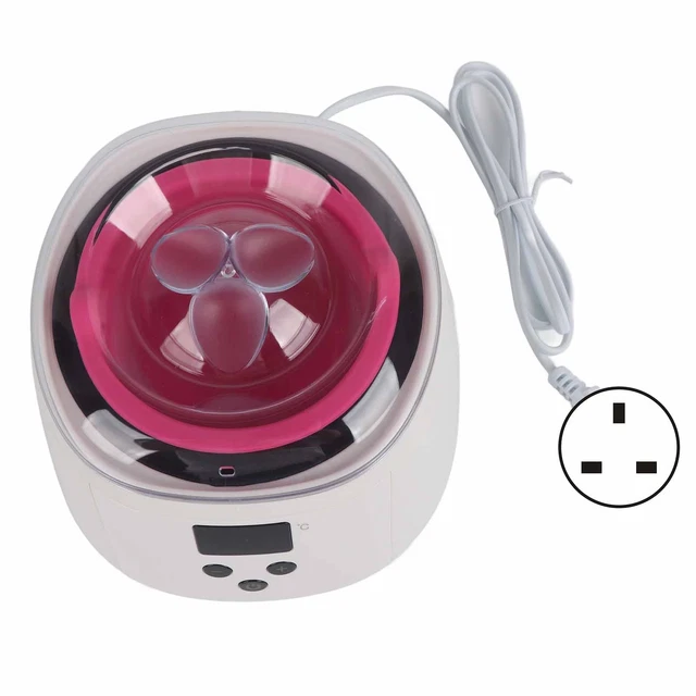 (UK Plug)Wax Warmer Machine LED Electric Hard Wax Heater With Silicone Wax HG5