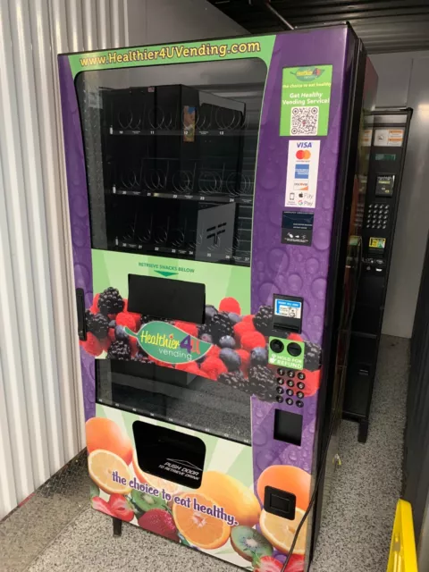 vending machine, Healthier4u, combo machine, snack machine, drink machine