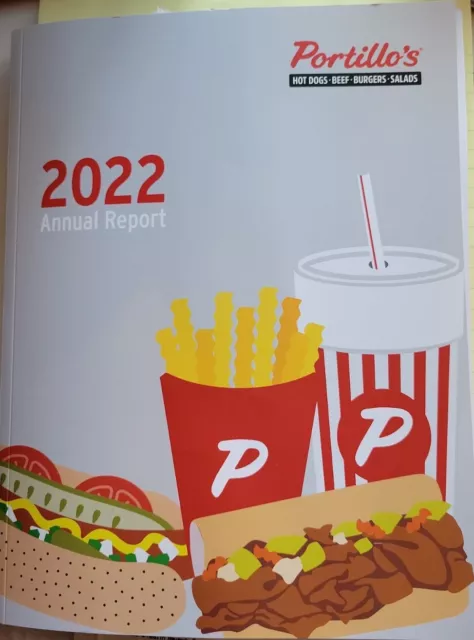 New Portillo's Hot Dogs Annual NASDAQ Report 2022 restaurant Chicago Street Food