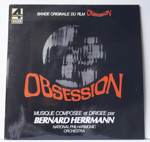 Bernard Hermann Obsession OST French Decca PFS 4381 NM