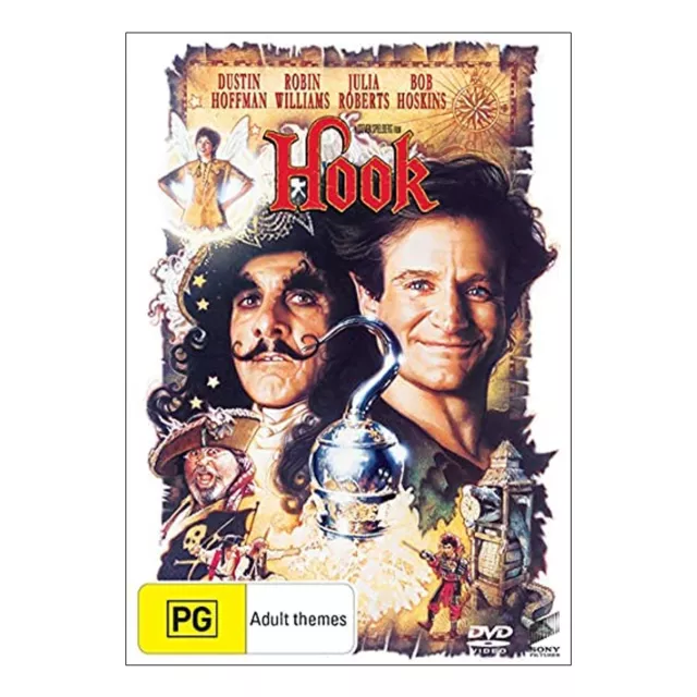 HOOK (DUSTIN HOFFMAN, Robin Williams, Julia Roberts) Region 2 DVD