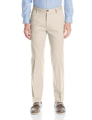 DOCKERS Dockers Homme Droit Ajusté Signature Kaki Plat Avant Pantalon D2 
