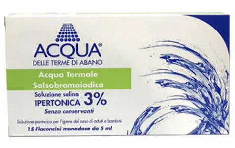 Acqua® Delle Terme Abano Ipertonica 3% Neogen 15 Flaconcini