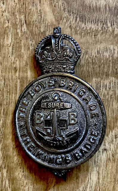 Boys Brigade Kings Badge