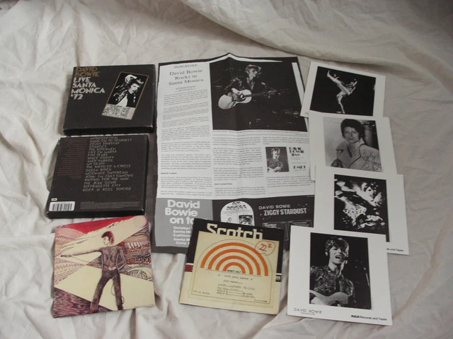 DAVID BOWIE LIVE Santa Monica '72 Box Set With Extras EUR 17,57 ...