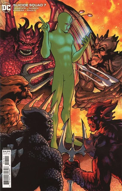 Suicide Squad (6th Series) #7A VF/NM; DC | cardstock Ambush Bug - we combine shi