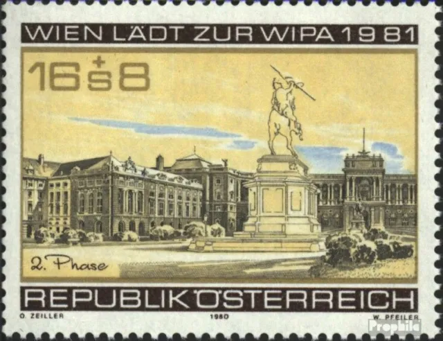 Österreich 1662 (kompl.Ausg.) postfrisch 1980 WIPA Blarken