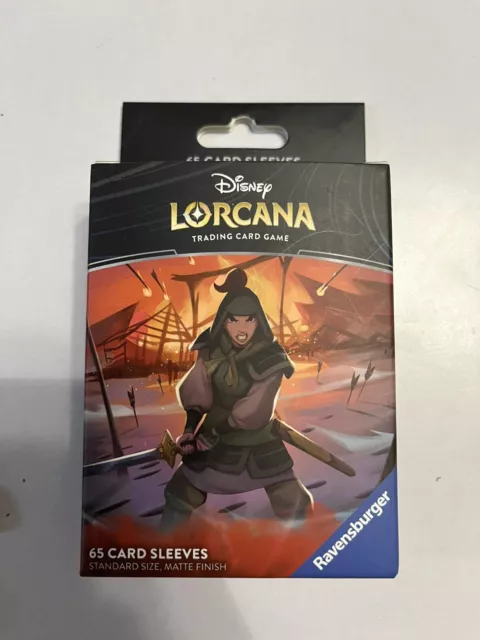 Mulan Card Sleeves Disney Lorcana Ride Of The Floodborn.