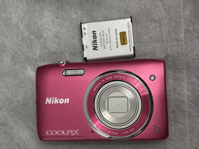ニコン COOLPIX S3500 ピンク Nikon COOLPIX S3500 ピンク【ジャンク品