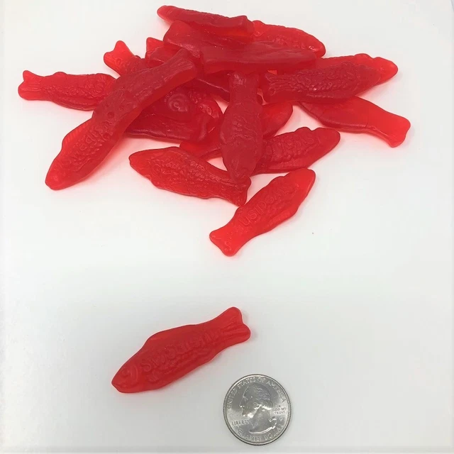 Swedish Fish Large Red bulk candy 5 pounds