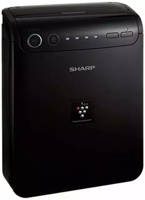 Sharp ion generator Plasmacluster equipped Automotive filter type Black