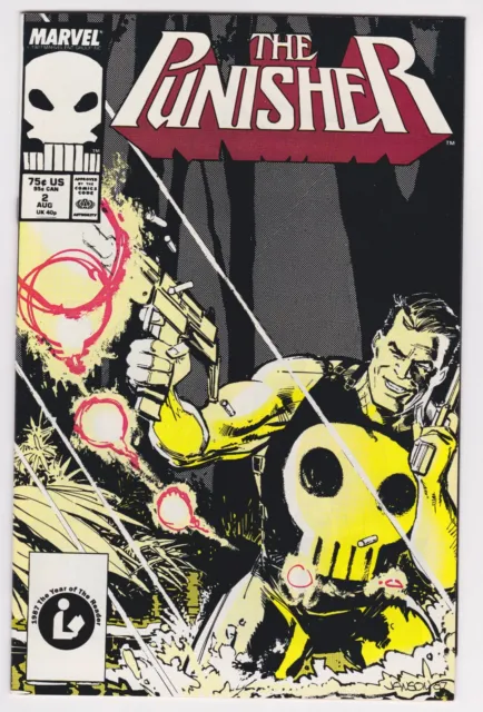 Punisher 2 (1987 2nd Series Vol. 2 No. 2 ) Boarded Sleeved VF  Free Shipping