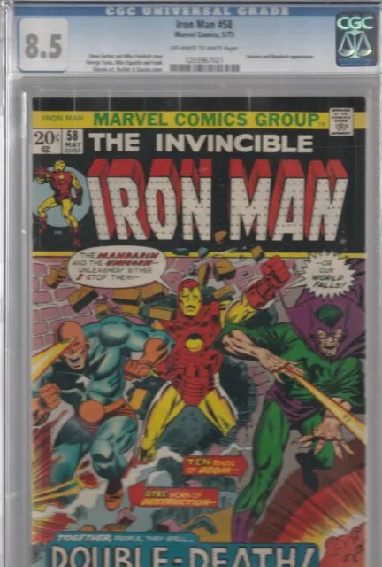 Iron Man (Invincible) #58 Cgc 8.5