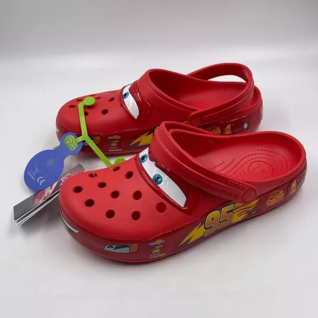 Crocs Classic Clog Lightning McQueen *IN-HAND* - FAST AND FREE