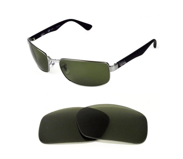 NEW POLARIZED REPLACEMENT G15 LENS FIT RAY BAN RB3522 61mm SUNGLASSES