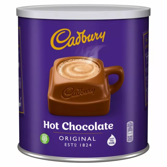 Cadbury Drinking Hot Chocolate Kakaopulver 2kg