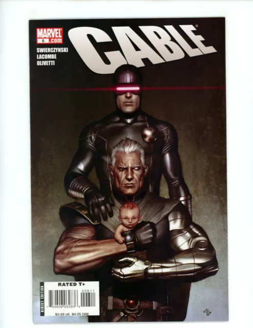 Cable #6 Comic Book VF/NM 2008 X-Men 2nd Series Marvel Comics